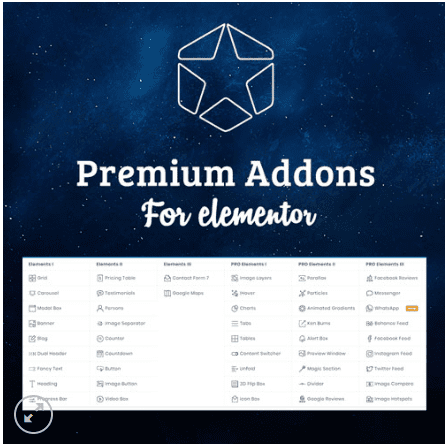 premium Premium Addons Pro for Elementor