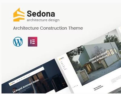 Sedona | Elementor Architecture Construction RTL WordPress Theme