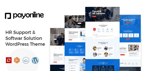 Payonline - Online Payroll and HR Software WordPress Theme