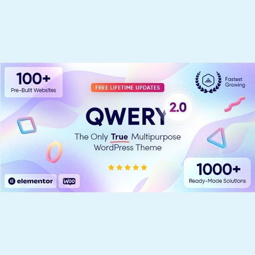 qwery Qwery – Multi-Purpose Business WordPress & WooCommerce Theme