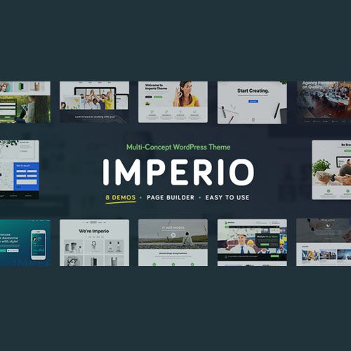 imperio Imperio – Business, E-Commerce, Portfolio & Photography WordPress Theme