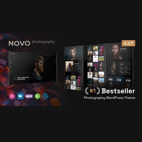 Novo Novo – Photography WordPress Theme